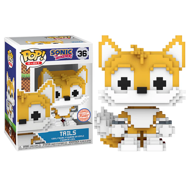 Sonic The Hedgehog - Tails 8-Bit US Exclusive Pop! Vinyl - Image 3