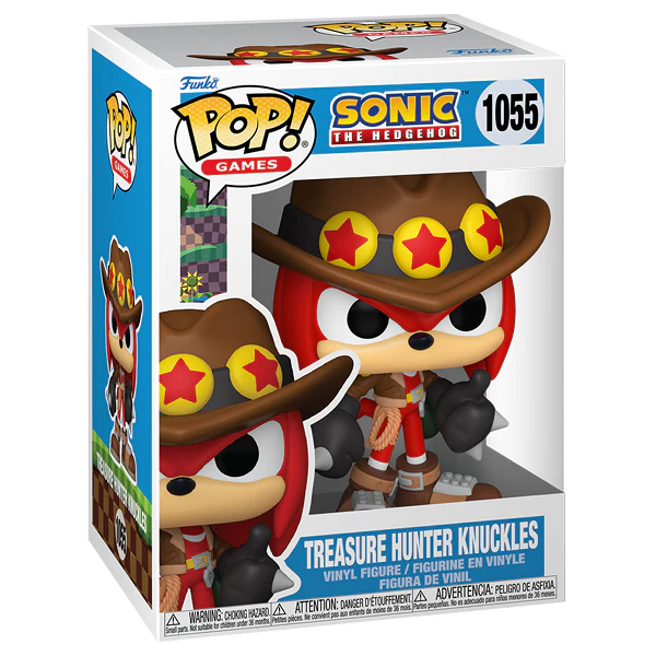 Sonic the Hedgehog - Treasure Hunter Knuckles Pop! Vinyl - Image 2