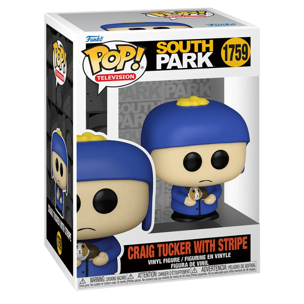 South Park - Craig Tucker with Stripe Pop! Vinyl - Image 2