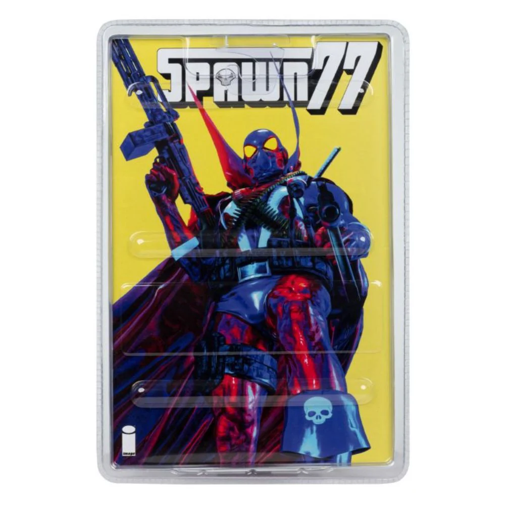 Spawn - 1977 Spawn 7 Inch Action Figure with Comic - Image 7