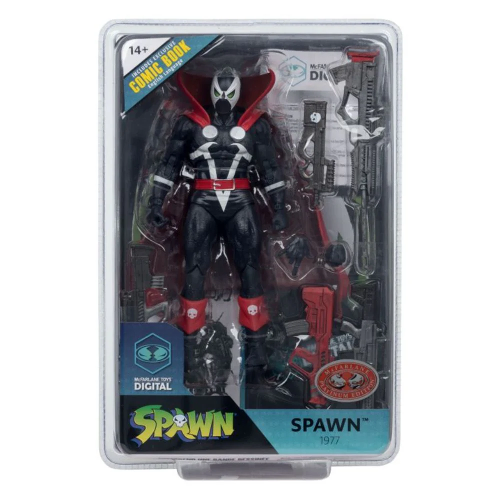 Spawn - 1977 Spawn (Variant) 7 Inch Action Figure with Comic - Image 7