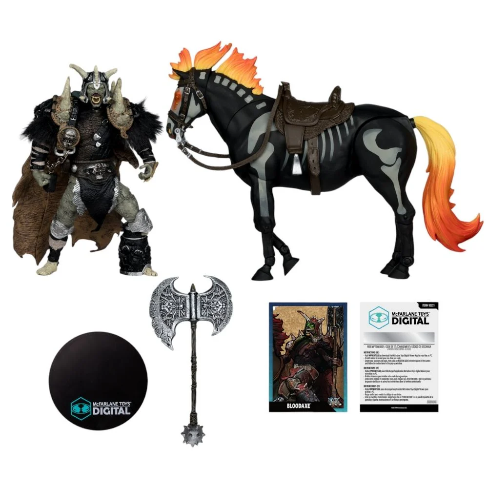Spawn - Bloodaxe "Spawn the Dark Ages" 2 Pack Gold Label 7 Inch Figure - Image 7