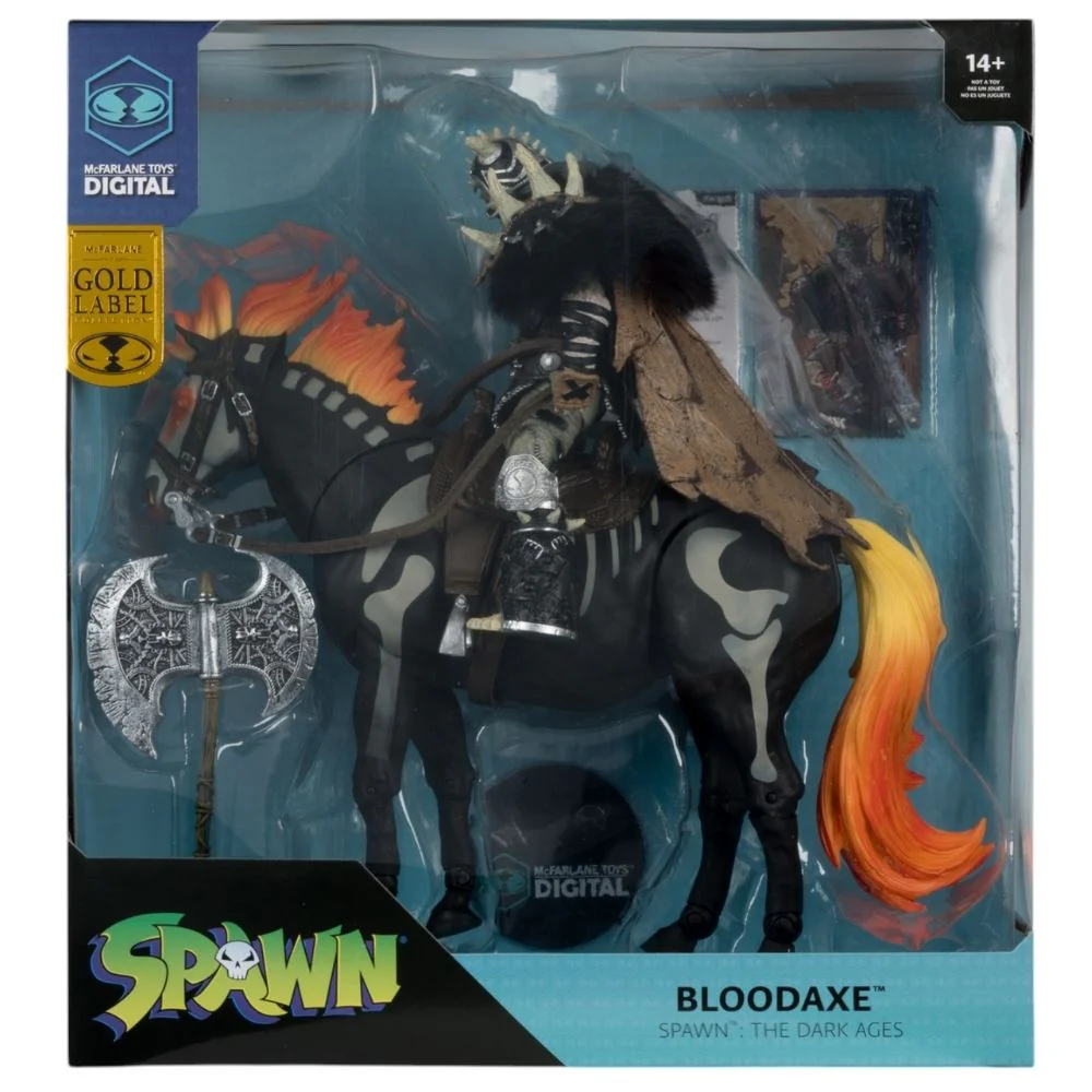 Spawn - Bloodaxe "Spawn the Dark Ages" 2 Pack Gold Label 7 Inch Figure - Image 9