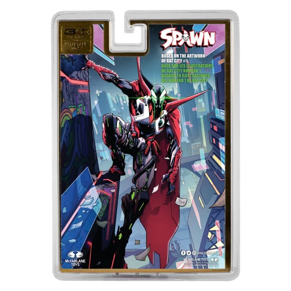 Spawn - The Deviant Version 2 "Rat City" (Mcfarlane Toys 30th Ann) 7 Inch Figure - Image 8