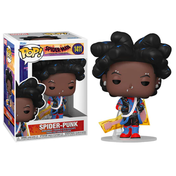 Spider-Man: Across the Spider-Verse - Spider-Punk (Unmasked) Pop! Vinyl - Image 3