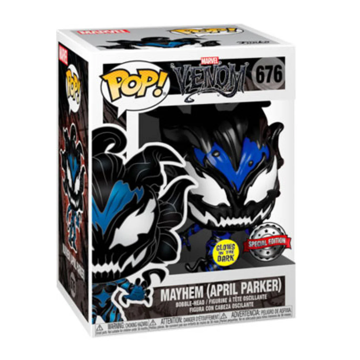 Spider-Man - April Parker Mayhem Glow US Exclusive Pop! Vinyl - Image 2
