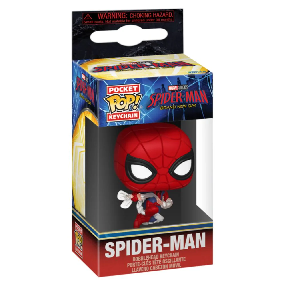 Spider-Man: Brand New Day (2026) - Spider-Man Pocket Pop! Keychain - Image 2