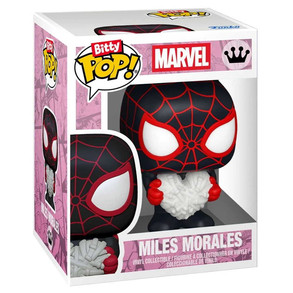 Spider-Man - Miles Morales & Ghost Spider Valentine Bitty Pop! Vinyl Bouquet - Image 3