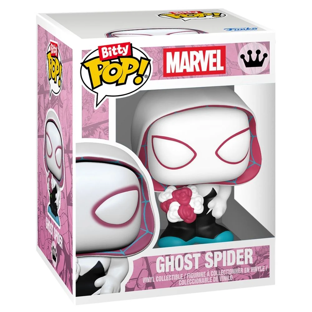 Spider-Man - Miles Morales & Ghost Spider Valentine Bitty Pop! Vinyl Bouquet - Image 5