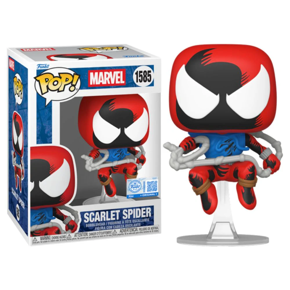Spider-Man - Scarlet Spider (Swinging) Pop! Vinyl - Image 3
