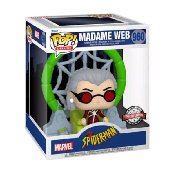 Spider-Man The Animated Series - Madame Web US Exclusive Pop! Vinyl - Image 2