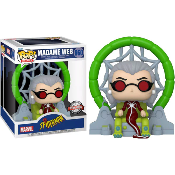 Spider-Man The Animated Series - Madame Web US Exclusive Pop! Vinyl - Image 3