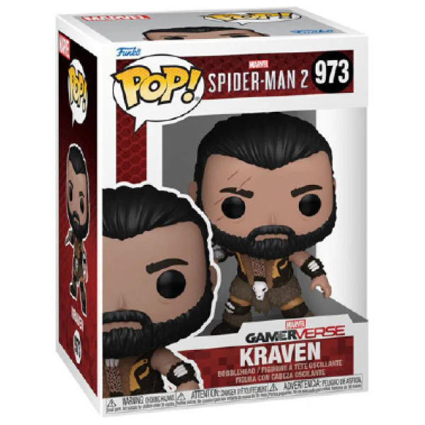 Spiderman 2 (Video Game 2023) - Kraven Pop! Vinyl - Image 2