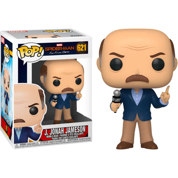 SpiderMan: Far From Home - J. Jonah Jameson US Exclusive Pop! Vinyl - Image 3