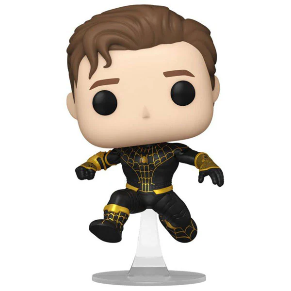SpiderMan: No Way Home - SpiderMan (Black Suit) Unmasked US Exclusive Pop! Vinyl