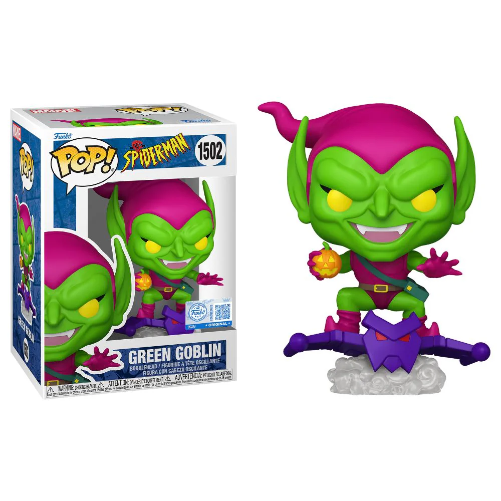 Spiderman: The Animated Series - Green Goblin US Exclusive Pop! Vinyl - Image 3