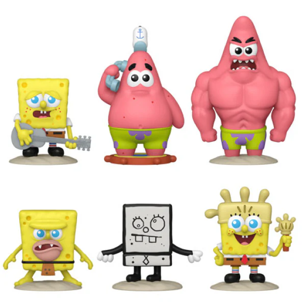 Spongebob SquarePants: 25th Anniversary - Mini Vinyl Figures (1 Unit) - Image 2