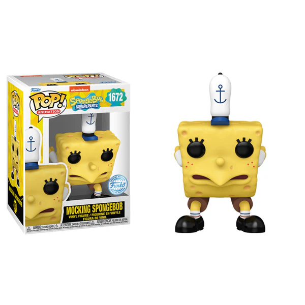 SpongeBob SquarePants: 25th Anniversary - SpongeBob Mocking US Exclusive Pop! Vinyl - Image 3