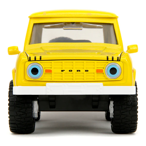 Spongebob Squarepants - 1972 Ford Bronco with Spongebob Figure 1:24 Scale Diecast Vehicle - Image 5