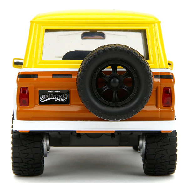 Spongebob Squarepants - 1972 Ford Bronco with Spongebob Figure 1:24 Scale Diecast Vehicle - Image 6