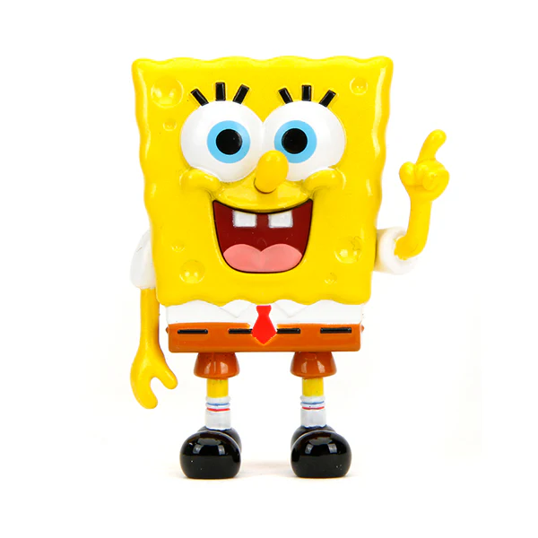 Spongebob Squarepants - 1972 Ford Bronco with Spongebob Figure 1:24 Scale Diecast Vehicle - Image 7