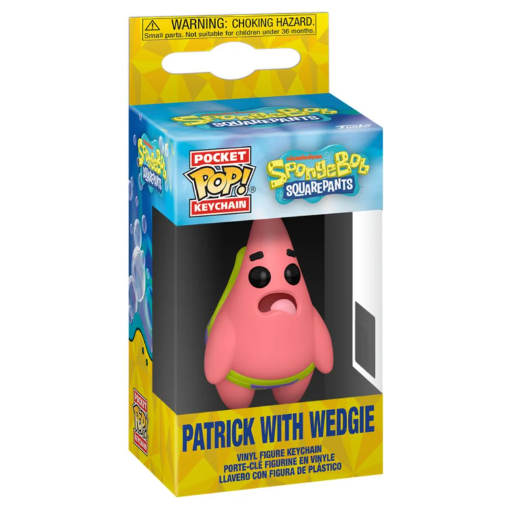 SpongeBob Squarepants - Patrick with Wedgie US Exclusive Pop! Keychain - Image 2