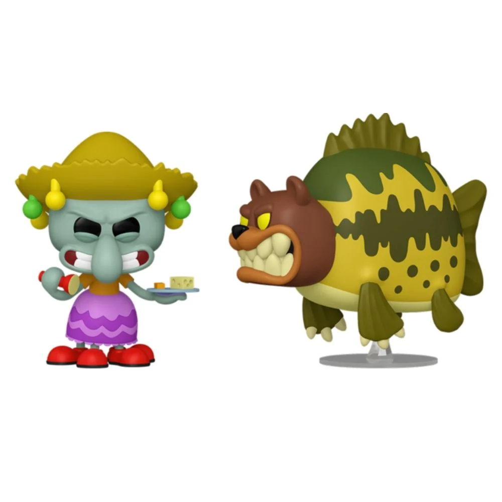 SpongeBob SquarePants - Squidward & Sea Bear Pop! Vinyl 2 Pack - Image 3