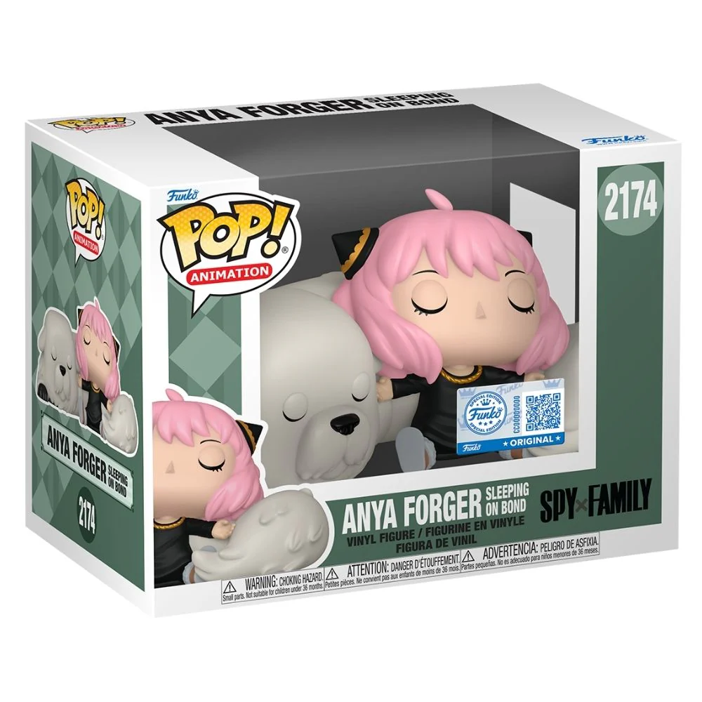 Spy x Family - Anya Sleeping on Bond US Exclusive Pop! Premium - Image 2