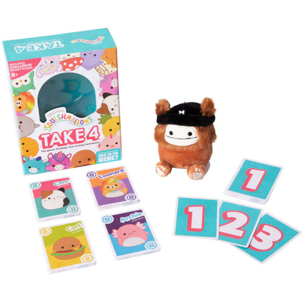 Squishmallows Take 4 Card Game - Image 7