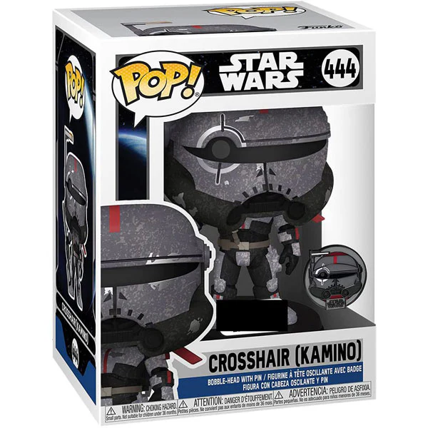 Star Wars: Across the Galaxy - Crosshairs US Exclusive Pop! Vinyl with Pin - Image 2