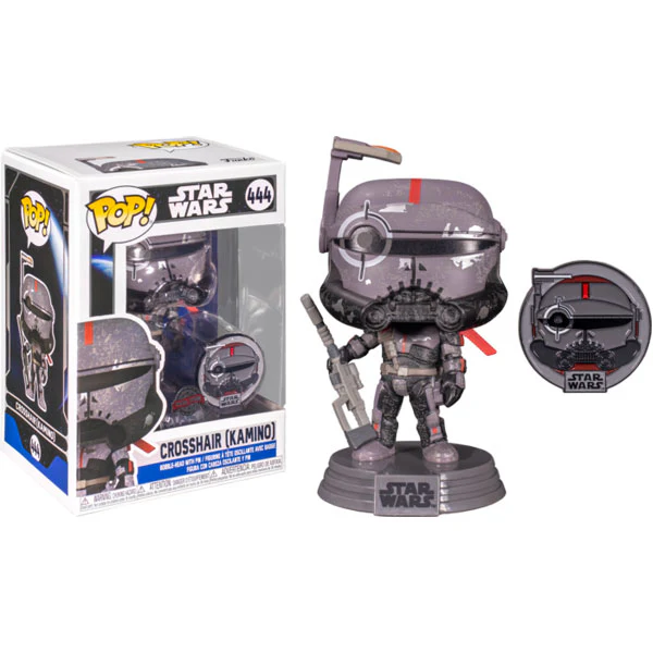 Star Wars: Across the Galaxy - Crosshairs US Exclusive Pop! Vinyl with Pin - Image 3