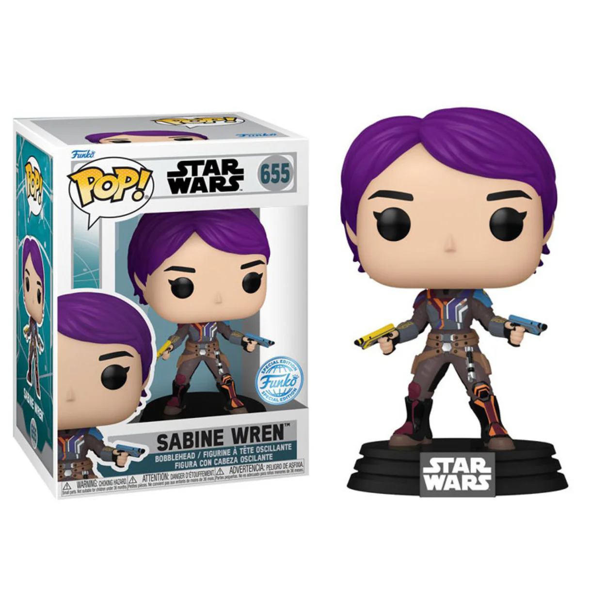 Star Wars: Ahsoka (TV) - Sabine Wren US Exclusive Pop! Vinyl - Image 3