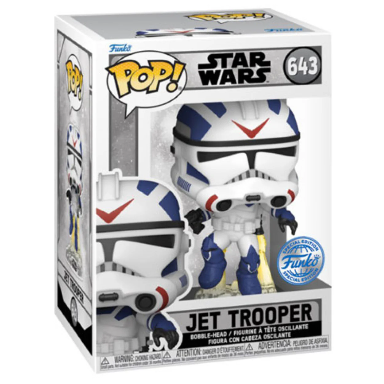 Star Wars: Battlefront II - Jet Trooper US Exclusive Pop! Vinyl - Image 2