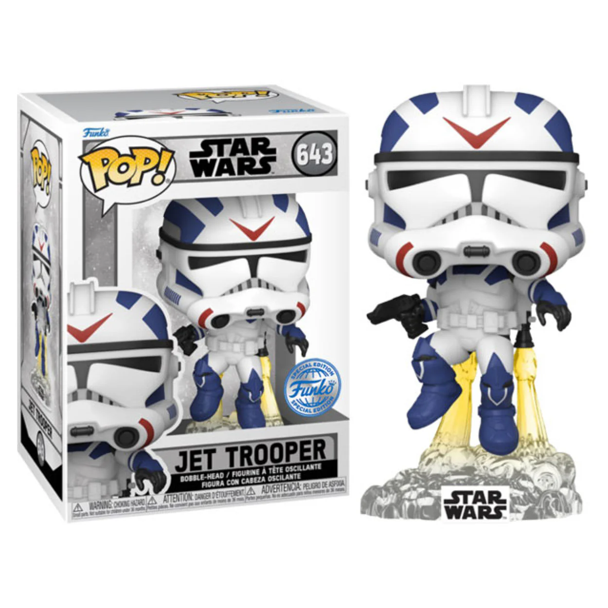 Star Wars: Battlefront II - Jet Trooper US Exclusive Pop! Vinyl - Image 3