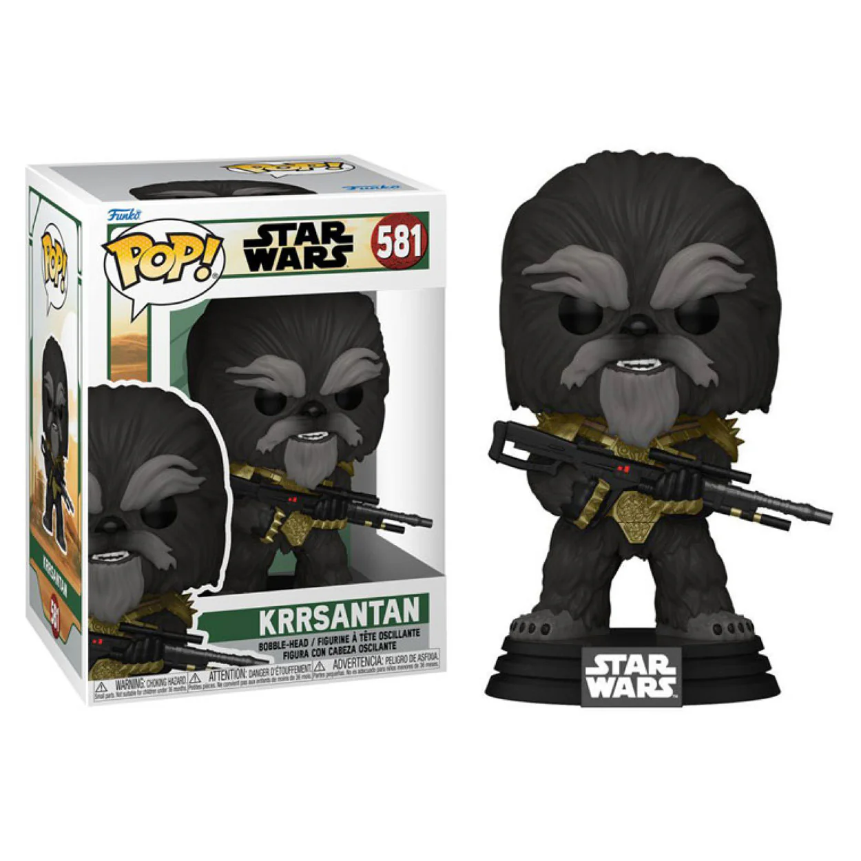 Star Wars: Book of Boba Fett - Krrsantan Pop! Vinyl - Image 3