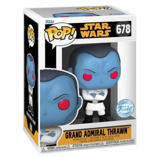 Star Wars: Clone Wars 20th Anniverary - Grand Admiral Thrawn US Exclusive Pop! Vinyl - Image 2