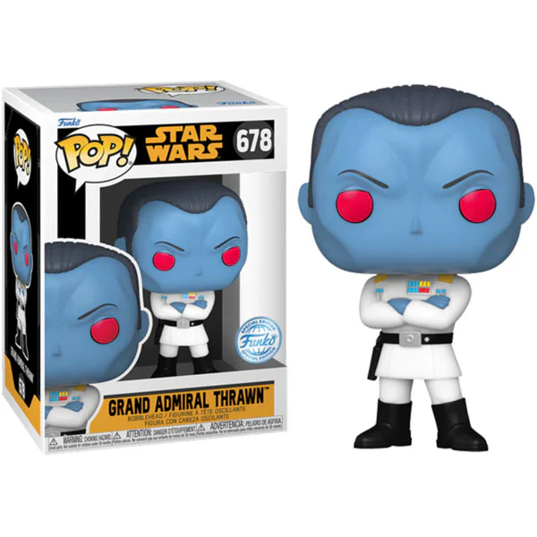 Star Wars: Clone Wars 20th Anniverary - Grand Admiral Thrawn US Exclusive Pop! Vinyl - Image 3