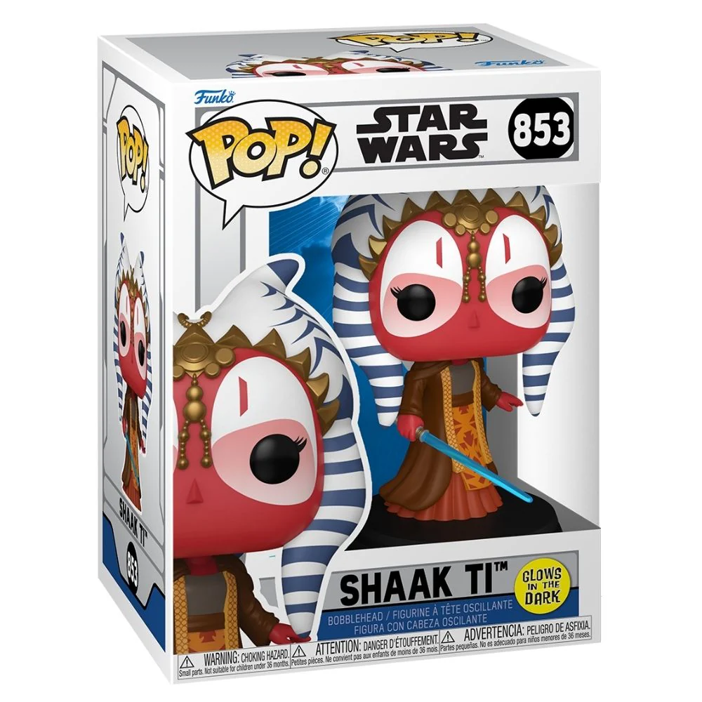 Star Wars: Clone Wars - Shaak Ti Glow in the Dark Pop! Vinyl - Image 3