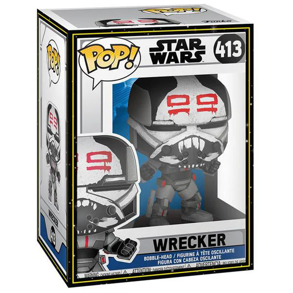 Star Wars: Clone Wars - Wrecker Pop! Vinyl - Image 2
