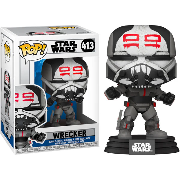 Star Wars: Clone Wars - Wrecker Pop! Vinyl - Image 3