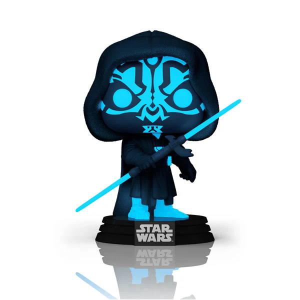 Star Wars: Dark Side - Darth Maul Holo Glow in the Dark US Exclusive Pop! Vinyl - Image 2
