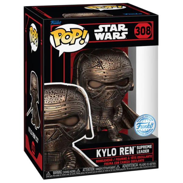 Star Wars: Dark Side - Kylo Ren Supreme Leader Metallic US Exclusive Pop! Vinyl - Image 2