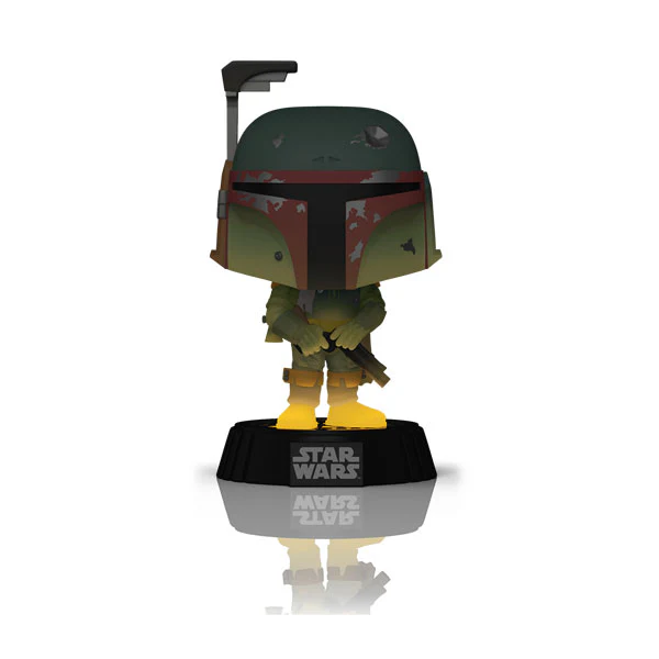 Star Wars: Fett Legacy - Boba Fett with Rifle Glow in the Dark Pop! Vinyl - Image 2