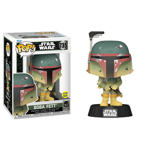 Star Wars: Fett Legacy - Boba Fett with Rifle Glow in the Dark Pop! Vinyl - Image 4