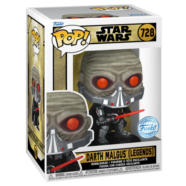 Star Wars: Gaming Greats - Darth Malgus (Legends) US Exclusive Pop! Vinyl - Image 2