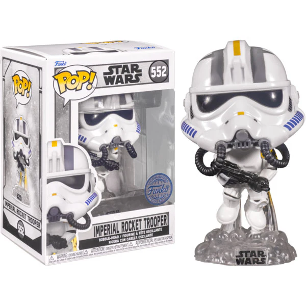 Star Wars - Imperial Rocket Trooper US Exclusive Pop! Vinyl - Image 3