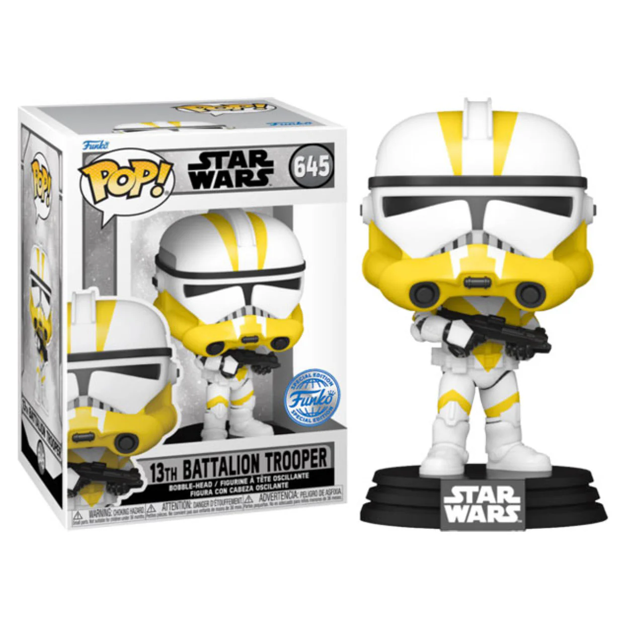 Star Wars: Jedi FO - 13th Trooper US Exclusive Pop! Vinyl - Image 3
