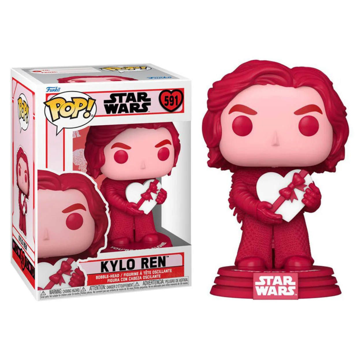 Star Wars - Kylo Ren Valentines Edition Pop! Vinyl - Image 3