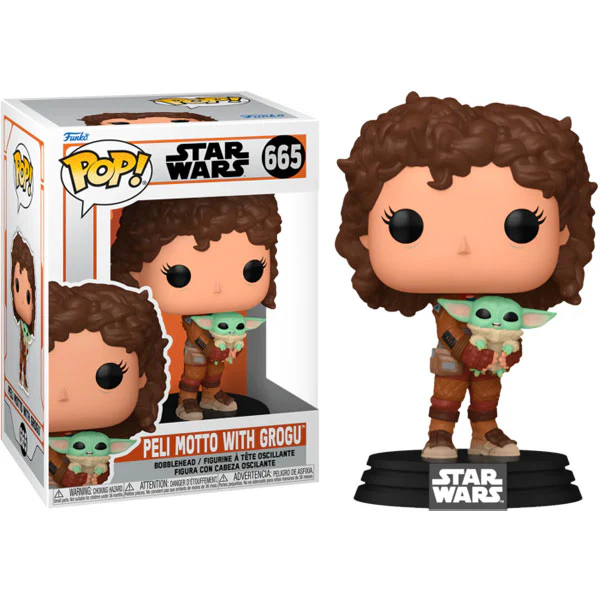 Star Wars: Mandalorian - Peli Motto & Grogu Pop! Vinyl - Image 3