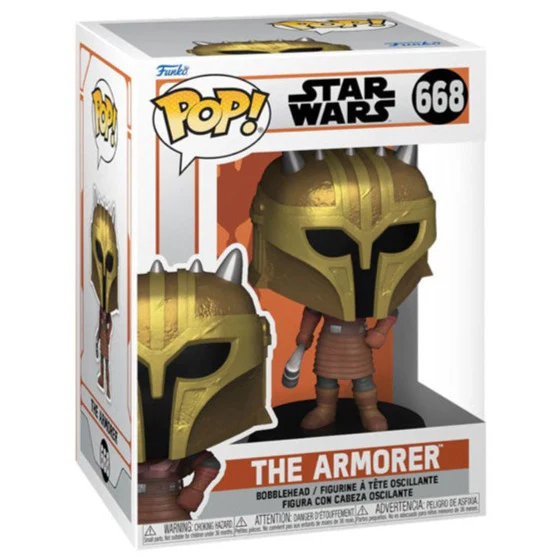 Star Wars: Mandalorian - The Armorer! Pop! Vinyl - Image 2